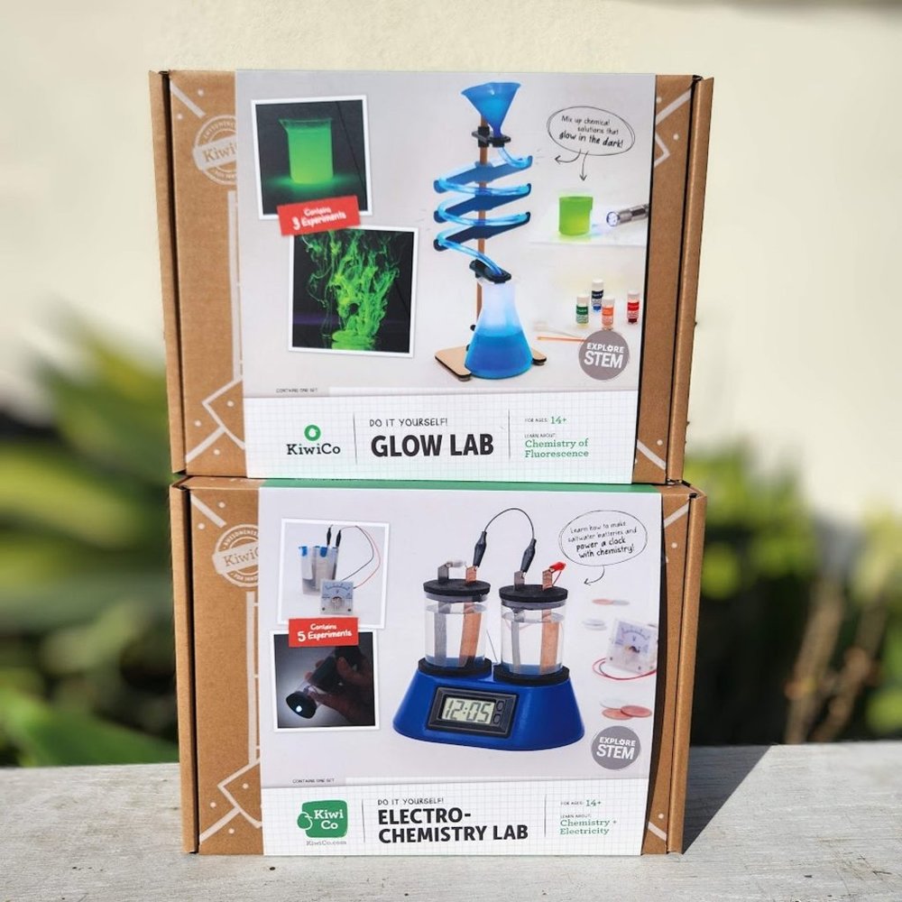 NEW KiwiCo Kiwi co Crate Science Experiments Craft Kits Chemistry Bundle Lab NEW